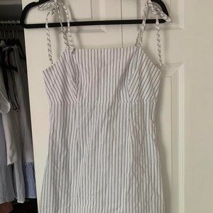PacSun Pinstripe Mini Dress